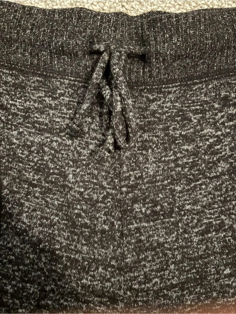 Old Navy Women’s Black Heather Jogger Pajamas